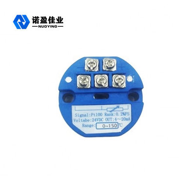 Mavi RTD Sıcaklık Verici Sensör PT100 Polipropilen 0.5V 4.5V