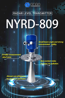 Good price 26GHz 10 ~ 30m Derin Kuyu Küçük Alanlar için Yüksek Frekanslı Yönlendirilmiş Dalga Radar Seviye Ileticisi çevrimiçi