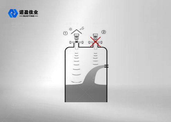 İyi bir fiyat. 4-20mA NUOYING 26GHz NYRD805 Yakıt tankı radar seviye sensörü iletici ölçümü çevrimiçi