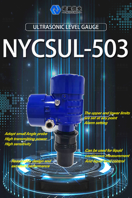 Good price 4-20mA NYCSUL-503 Ultrasonik Su Sıvı Seviyesi Ölçütü Sensörü Temas Etmeyen Ultrasonik Seviyesi Sensörü İletişim çevrimiçi