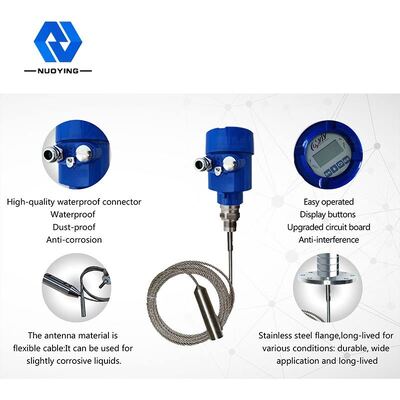 İyi bir fiyat. NYRD-701 Güçlü korozyon sıvısı için 30m temas edilebilir yönlendirilmiş dalga radar seviyesi ölçer çevrimiçi