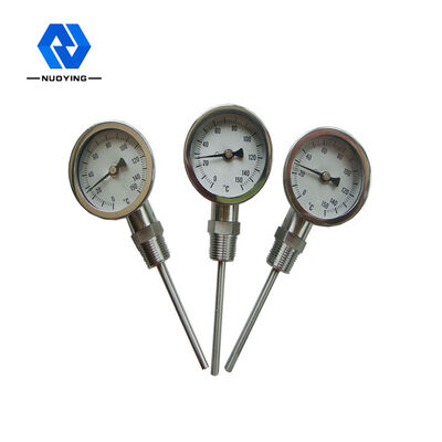 İyi bir fiyat. 60mm Dial Bimetal Sıcaklık Göstergesi 1.5 Doğruluk SS304 0-150 Derece çevrimiçi