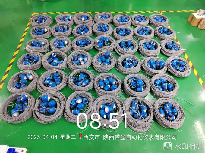 Bluetooth NYRD-901 Endüstriyel 80GHz Radar Seviyesi İletici 4-20mA Sıvı Alüminyum İp için Çıkış Kurulum 1