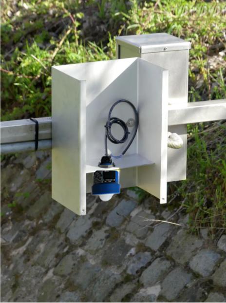 Bluetooth NYRD-901 Endüstriyel 80GHz Radar Seviyesi İletici 4-20mA Sıvı Alüminyum İp için Çıkış Kurulum 2