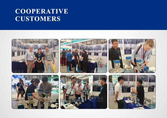 Bluetooth NYRD-901 Endüstriyel 80GHz Radar Seviyesi İletici 4-20mA Sıvı Alüminyum İp için Çıkış Kurulum 4