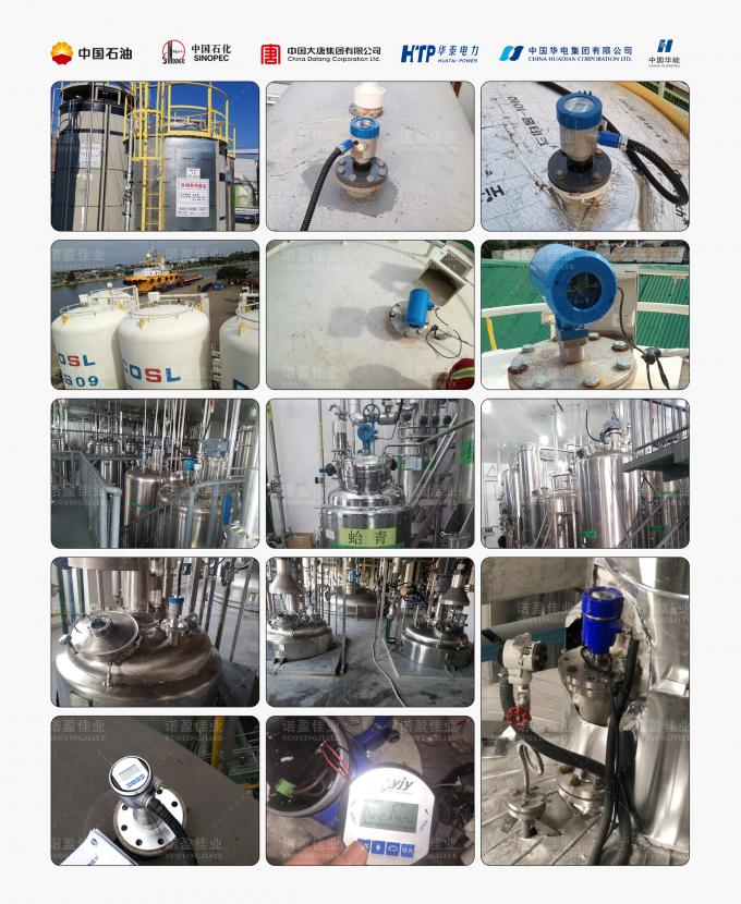 Yüksek hassasiyetli Endüstriyel Mikropilot Su Tankı Seviye Sensörü Radar Seviye İletici Seviye Ölçme Enstrümanları için Esas 7