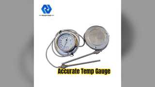 60mm Bimetal Termometre 1.5 Doğruluk SS304 0-150C
